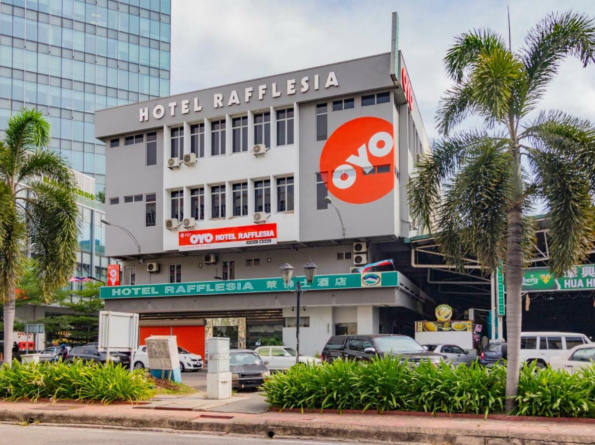 โอโย 727 โฮเต็ล ราฟเฟิลเซีย Hotel โกตาคินาบาลู ภายนอก รูปภาพ